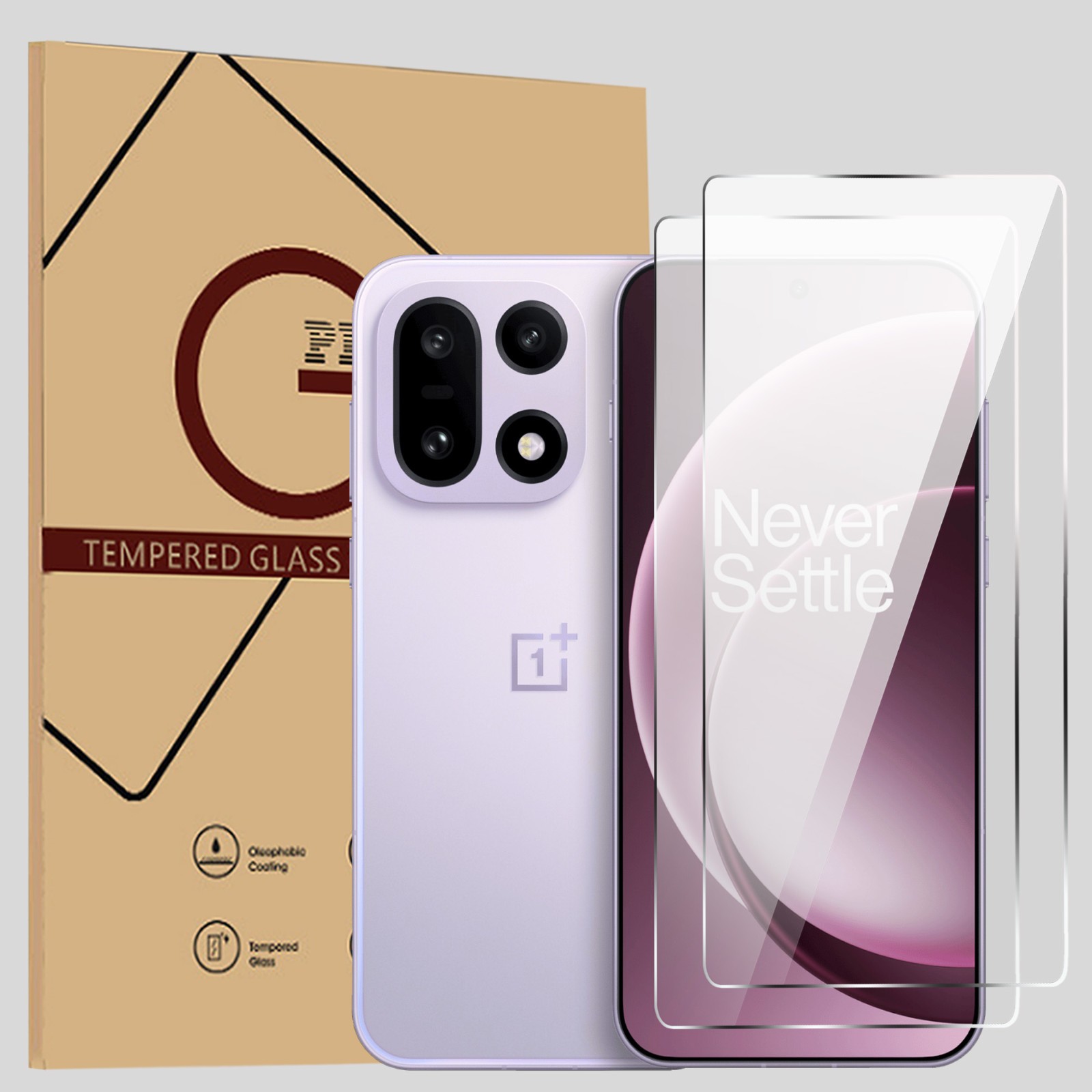 2 Pack Tempered Glass For OnePlus 15 15R 12 12R 13 13R 7T Nord3 CE3 9 Pro 10 Pro