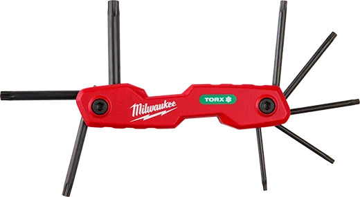 Milwaukee 48-22-2184 8-Key Folding Hex Key Set - Torx