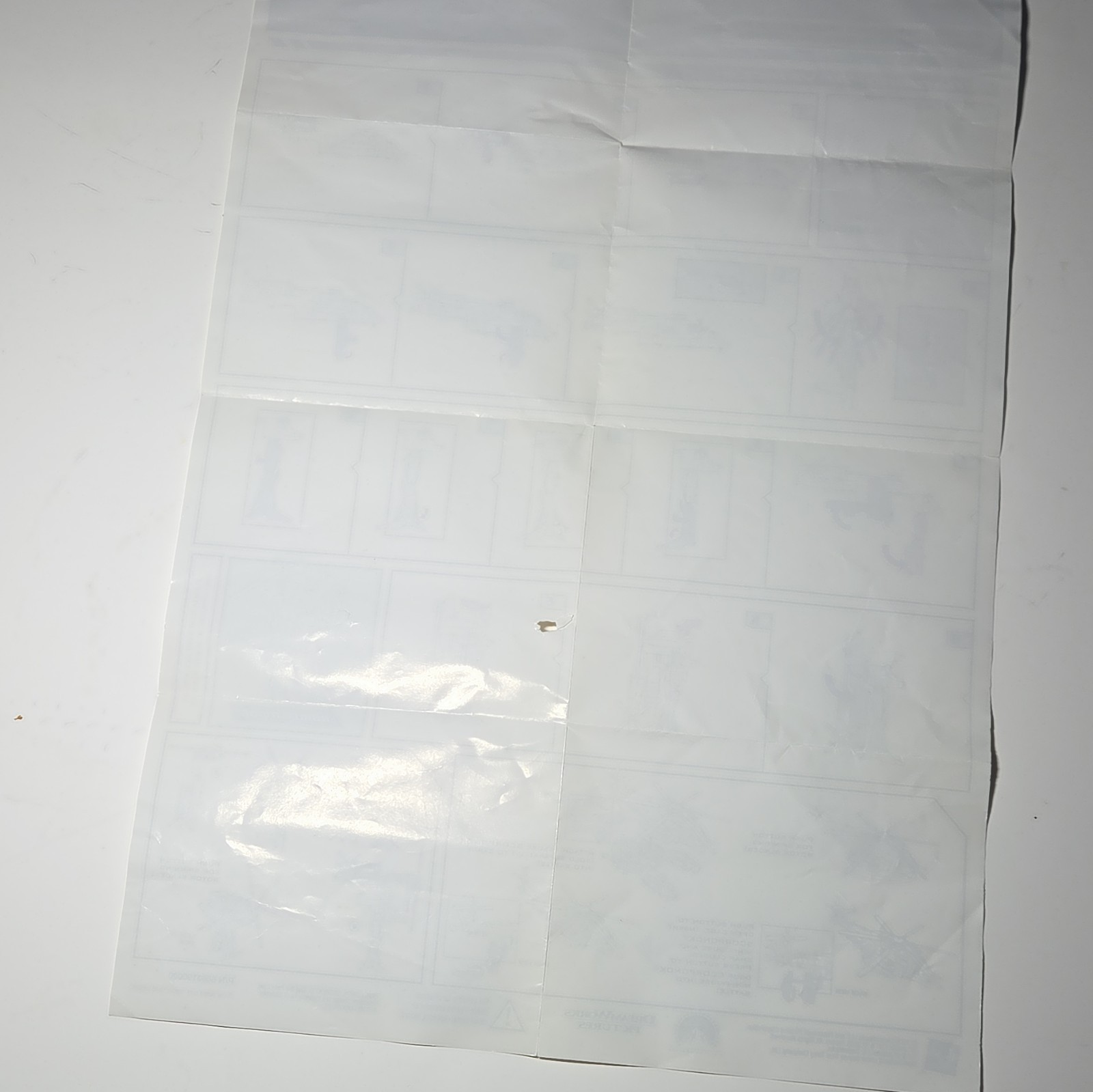 Hasbro Transformers Blackout Decepticon Instruction Manual Only
