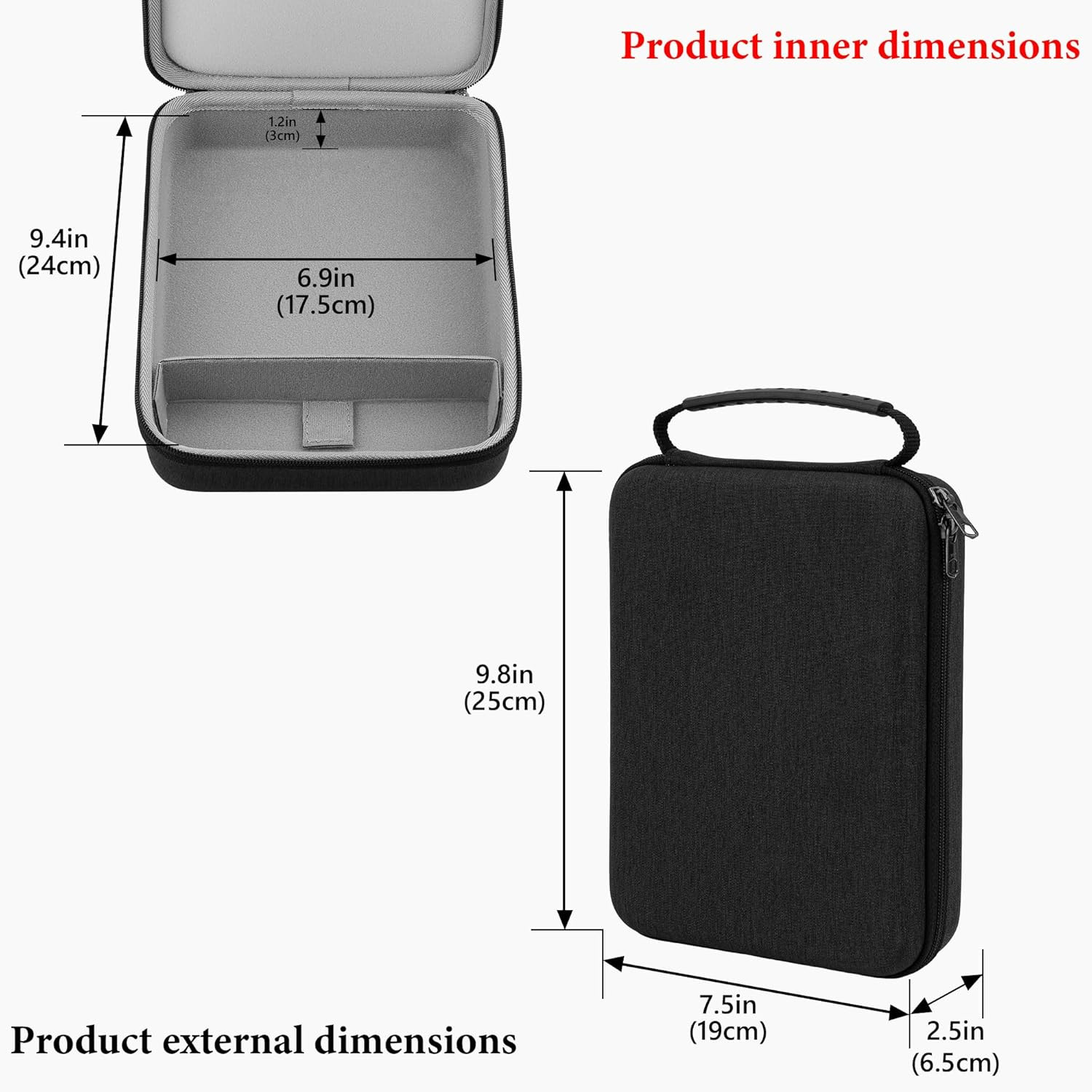 Audio Interface Carrying Case Compatible SONICWARE Lofi-12 Xt/Limited Retro Hard