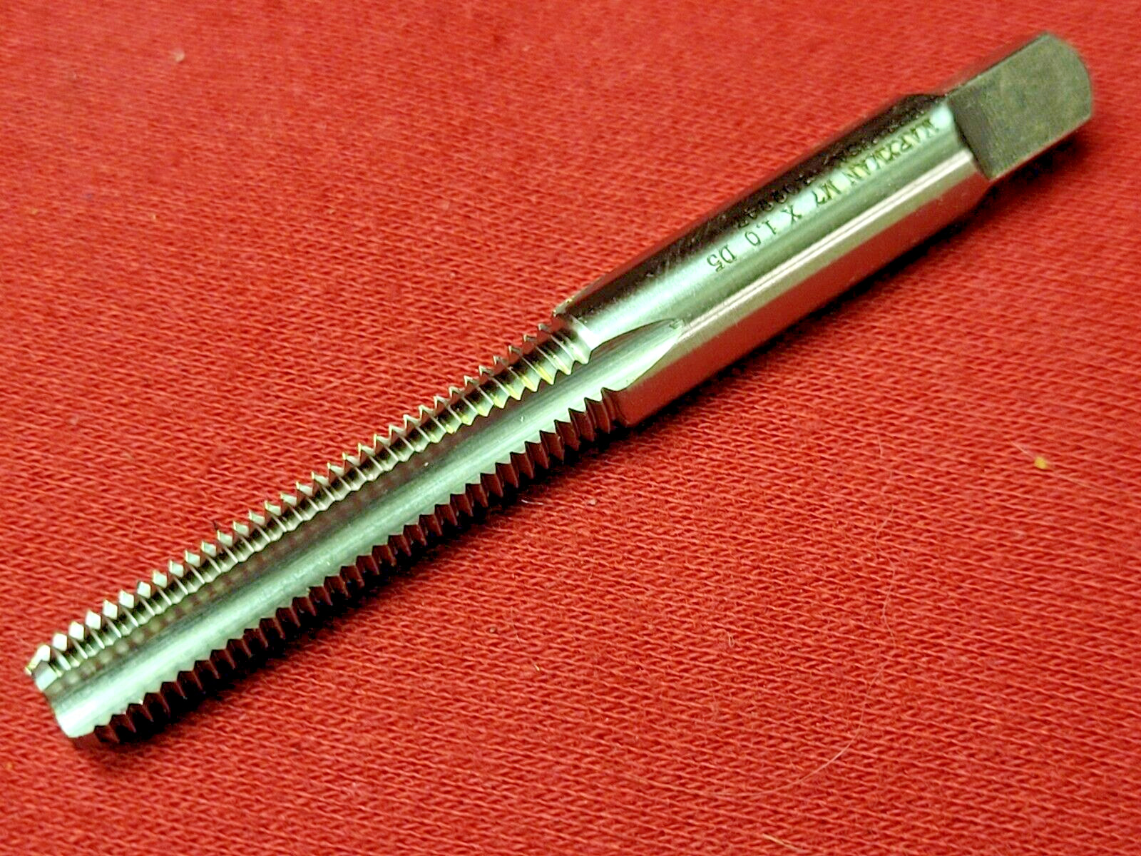 M7 X 1.0 7MM Bottom Hand Tap Morse MT3838108 HSS USA RH D5 Metric 4 Flute