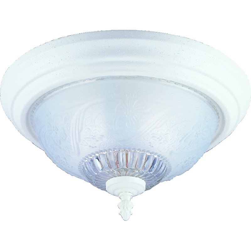 Boston Harbor F155WW02-1068EC3L Two Light Flush Mount Ceiling Fixture, 120 V, 60