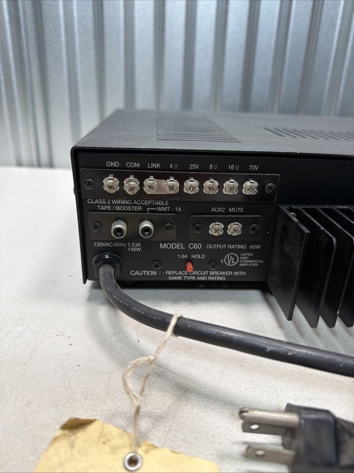 Bogen C-60 Classic Series Mixer Amplifier