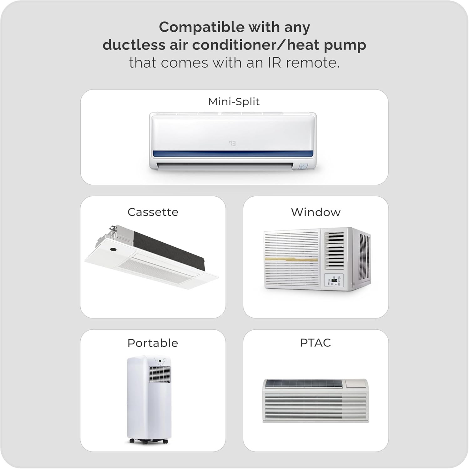 Breez Max Smart AC Controller | AHR Product of the Year Wifi Thermostat for Min