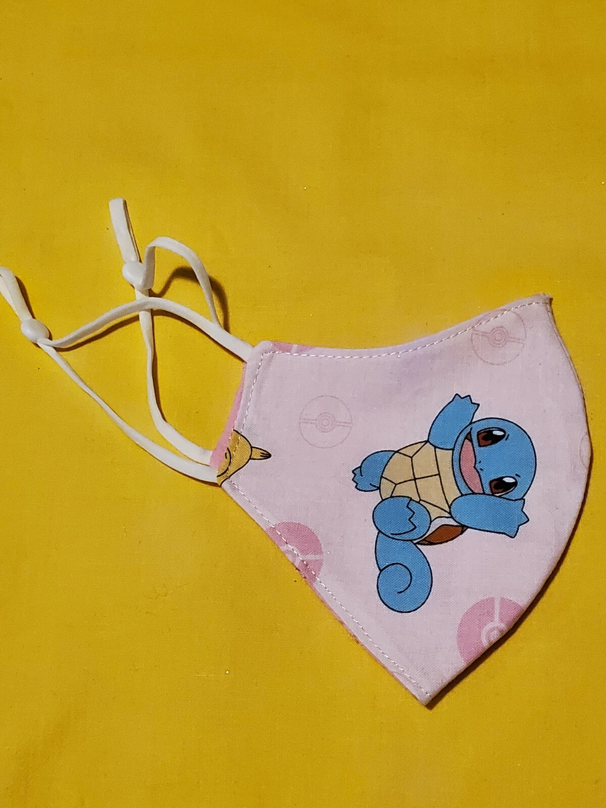 Kids Pokemon Squirtle Adjustable Face Mask