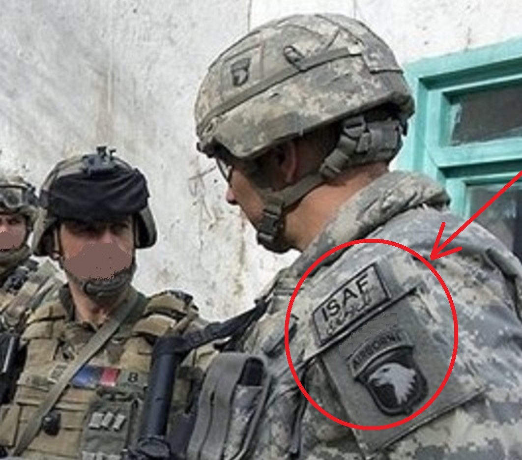 TALIZOMBIE© WHACKER WAR SP OPS TROPHY vel©®😎 3-PATCH SET: ISAF+ 101TH AIRBORNE