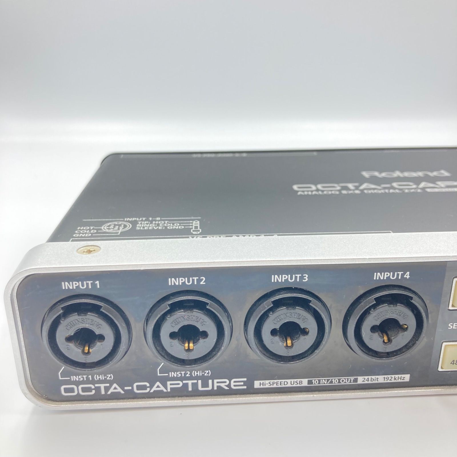 Roland OCTA-CAPTURE UA-1010 USB Audio Interface MIDI Recording Studio IF