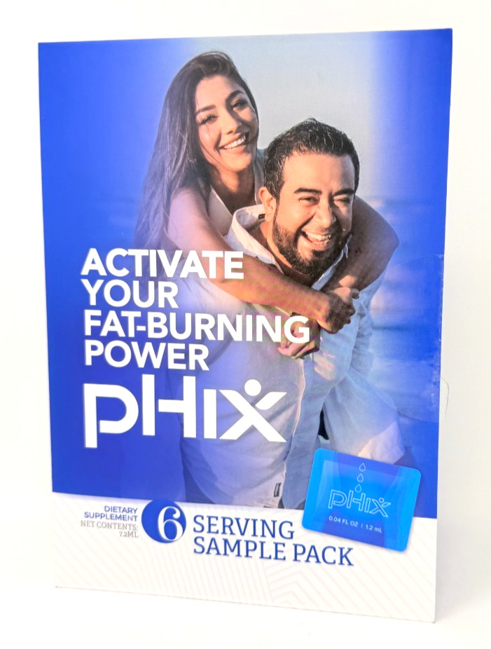 6 Snap Packs - Marketplace Global pHix Fat Burning Supplement - New/Sealed!