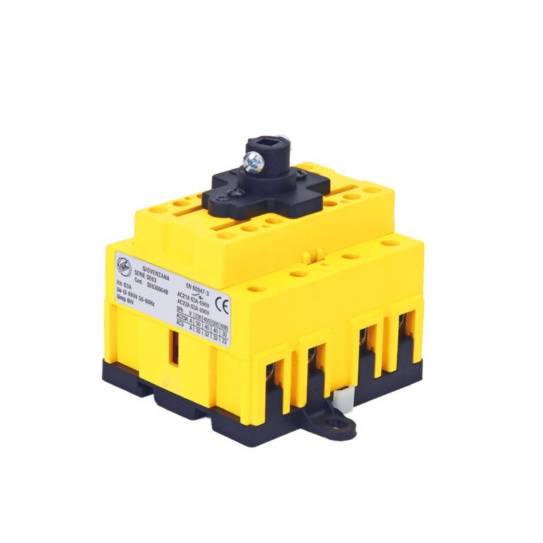 Giovenzana 63A 600Vac 2-Pole rotary disconnect switch SE630002B