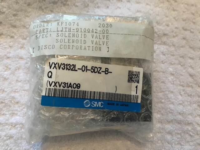 SMC VXV3132L-01-5DZ-B-Q SOLENIOD VALVE, NOS