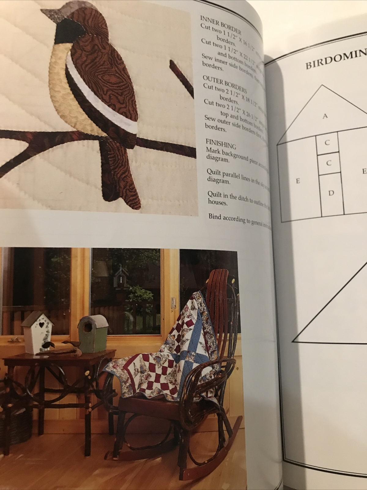 A Bird’s Eye View Quilt Pattern Book, by Ruth Ellen Srubas