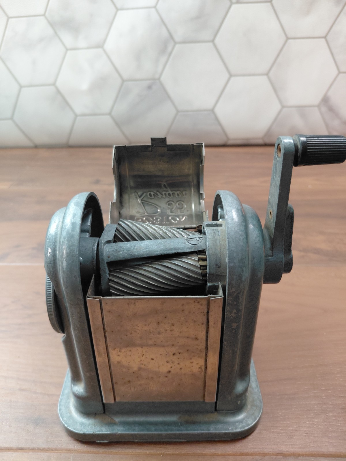 Vintage Boston Ranger 55 Pencil Sharpener 6 Hole Select Point⭐️⭐️⭐️⭐️⭐️