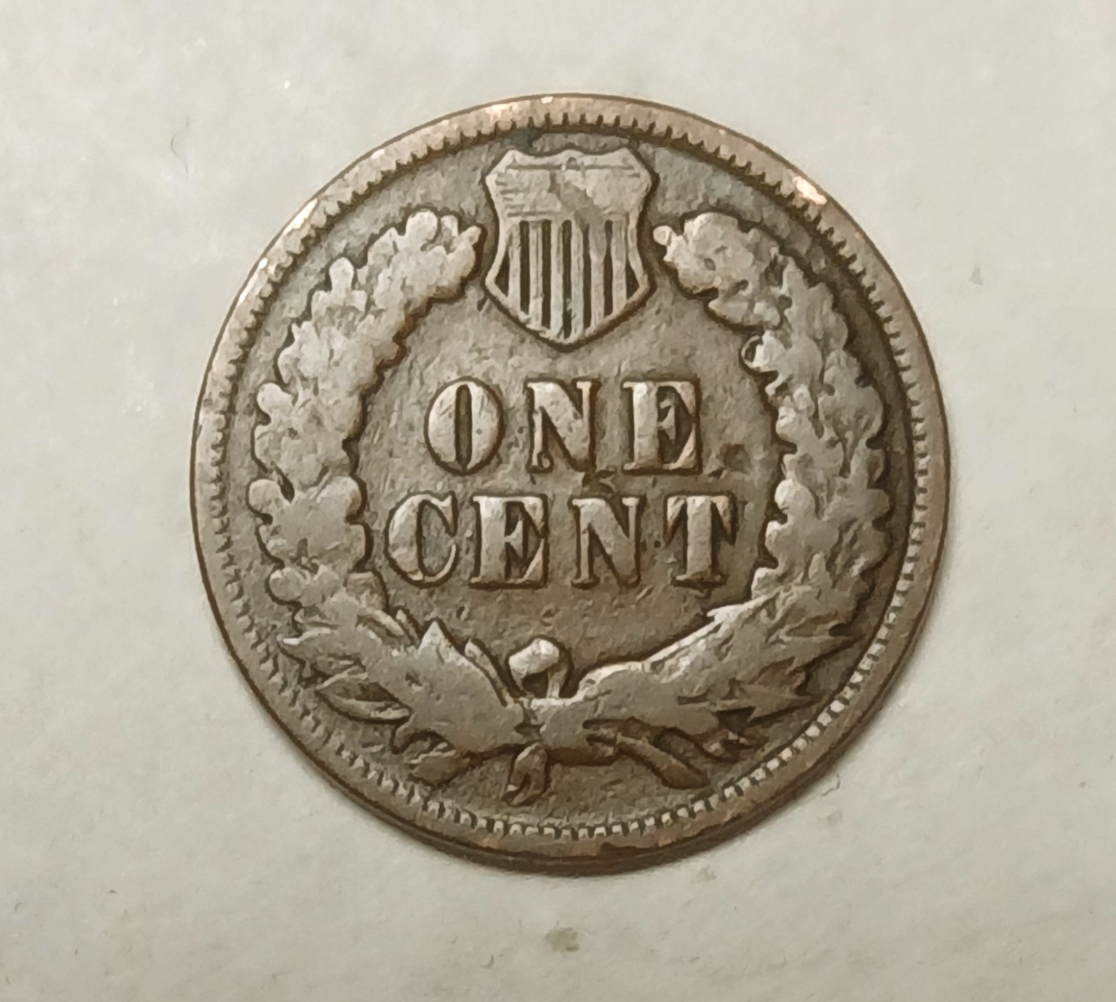 1901 U.S. Indian Head One Cent Coin * Circulated * Nice Condition