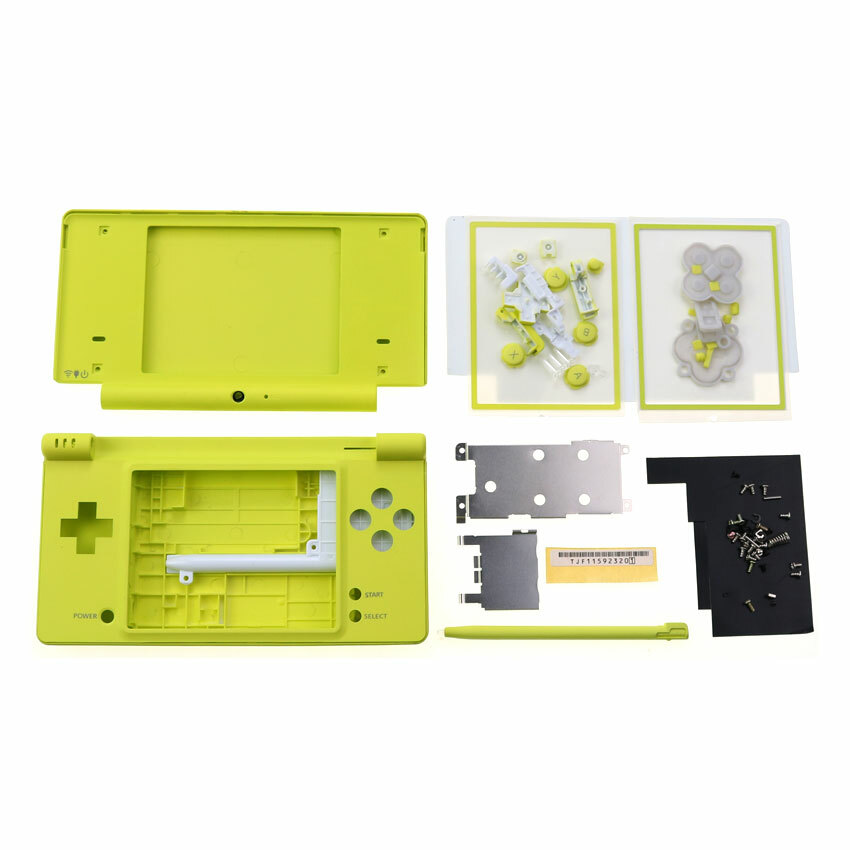 Full Housing Shell Case Replacement Screen Lens Cover Buttons Kit For DSi NDSi