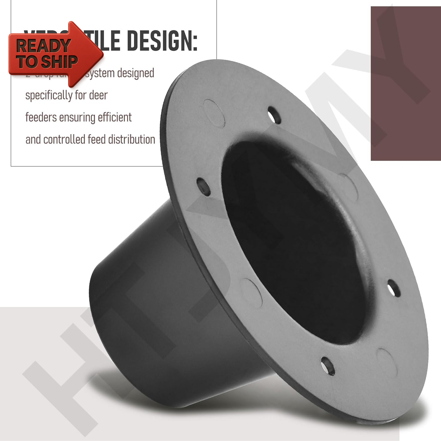 2" Drop Funnel for Deer Feeder, Versatile Funnel for Deer Feeder, Adopt Durable