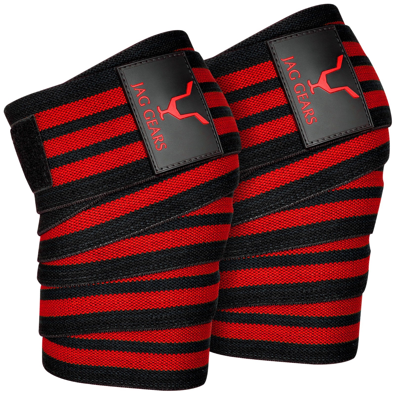 Jag Knee Braces, Fitness Training, Knee Support, Weight Lifting, Squats, Red