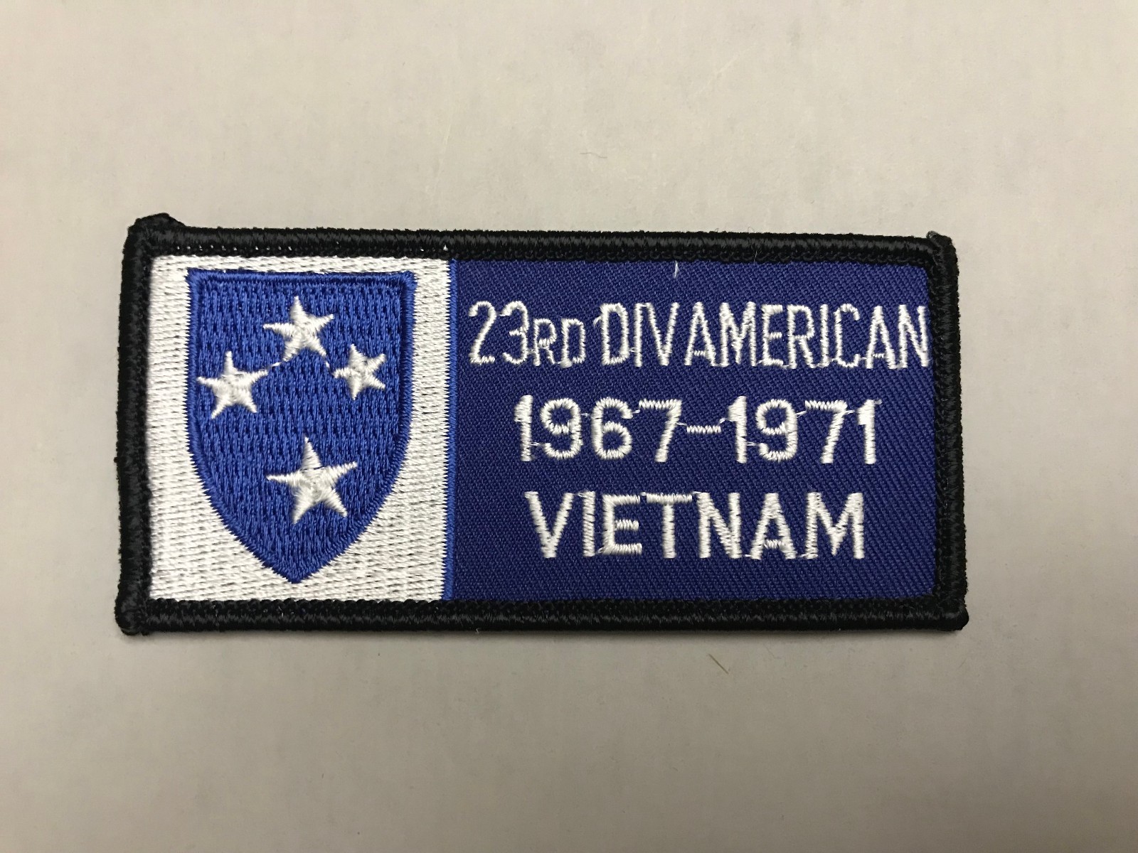 23rd DIV AMERICAN Vietnam patch, 1967-1971 Vietnam patch, military patch
