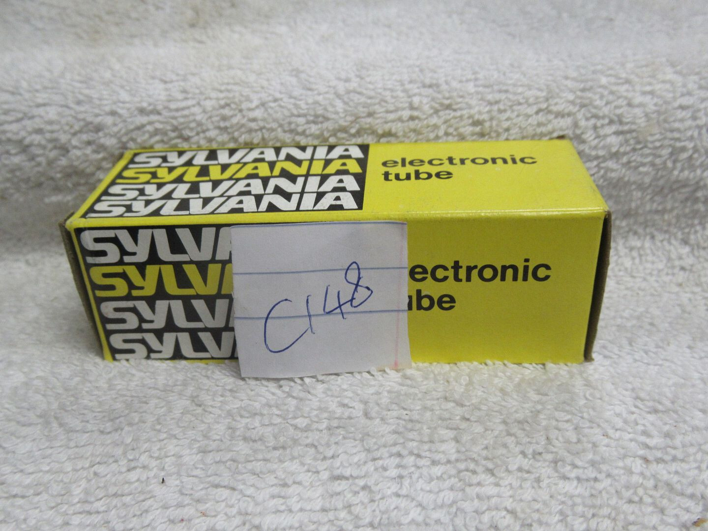 1 Sylvania  6X5GT tube NOS matching date code tested.for mcintosh or marantz #3