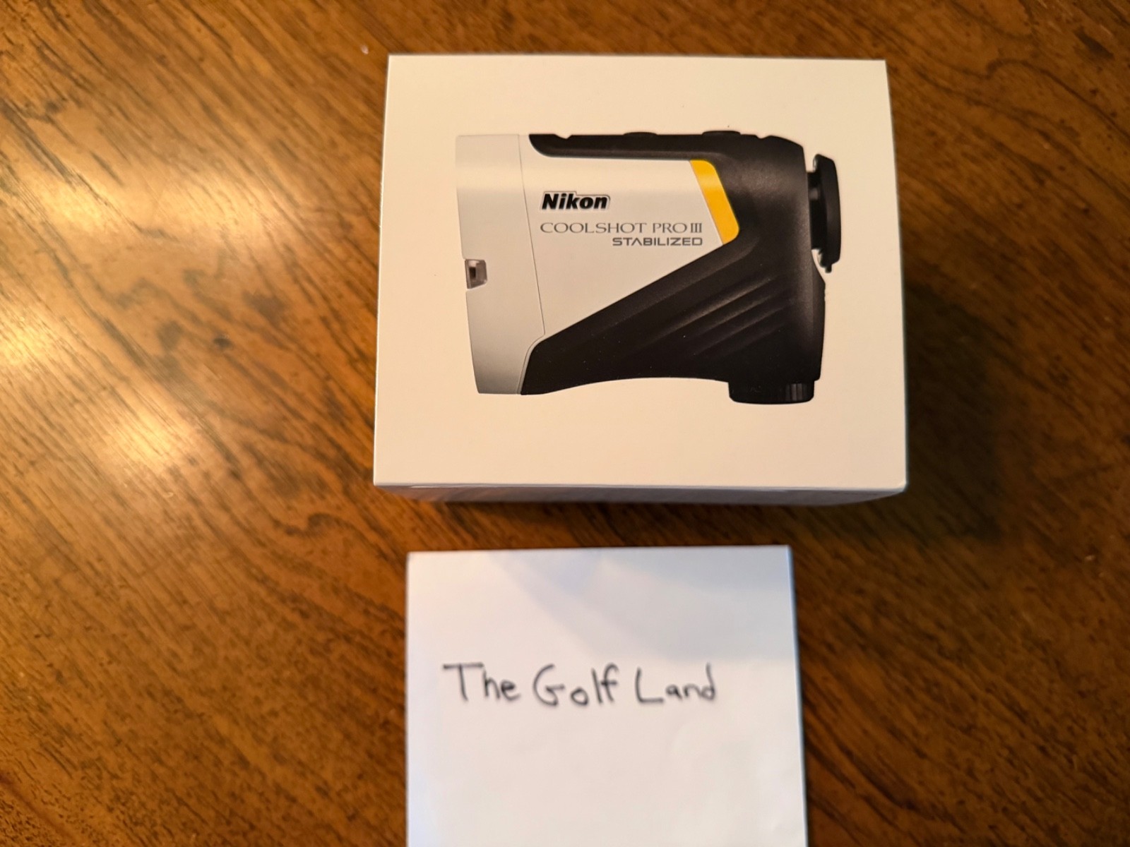 New Nikon Coolshot Pro III Stabilized Golf Laser Rangefinder