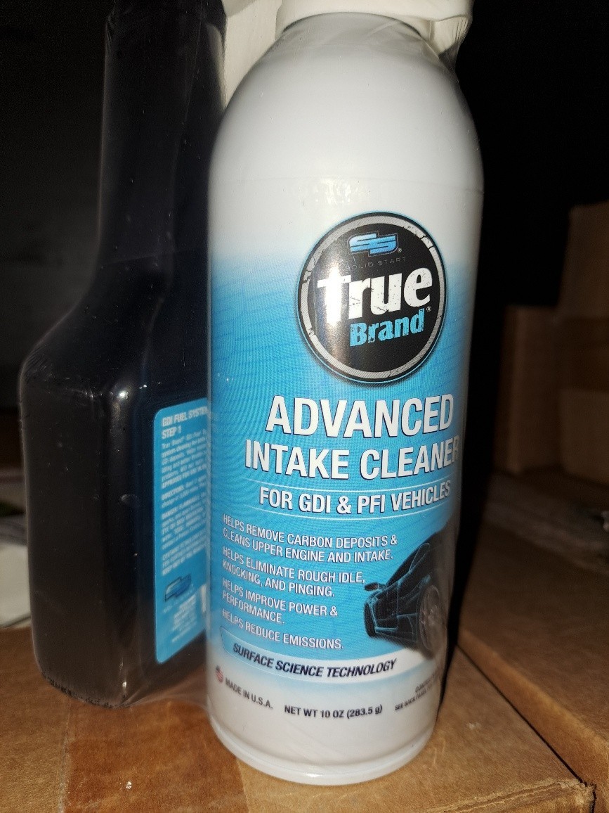 TRUE BRAND 2-PART GDI COMPLETE CLEAN INDUCTION KIT - 12 KITS