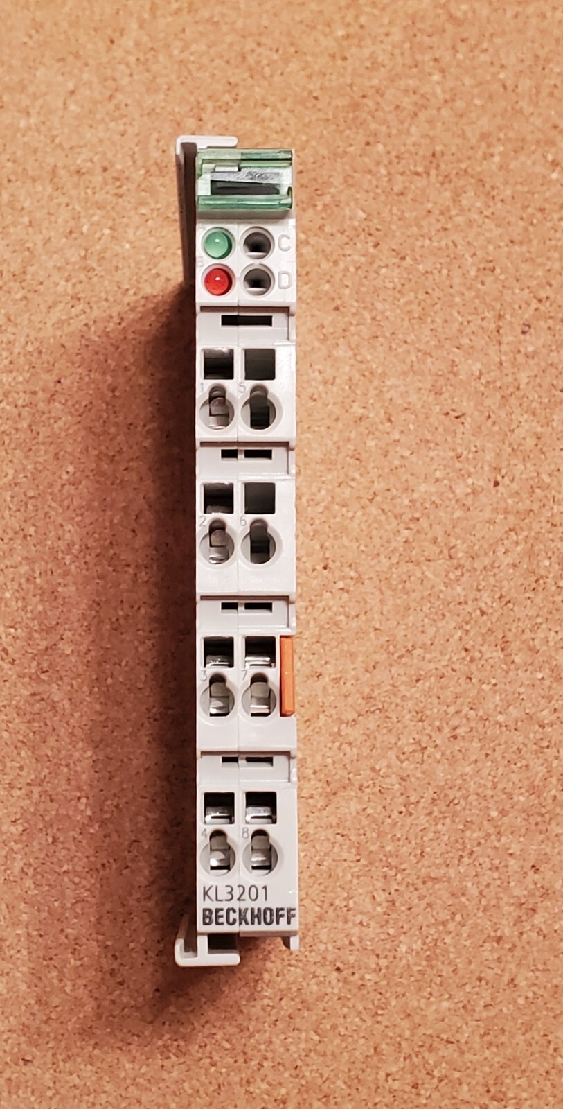Beckhoff KL3201 Single Analog Input RTD For Resistance Thermometers - NEW