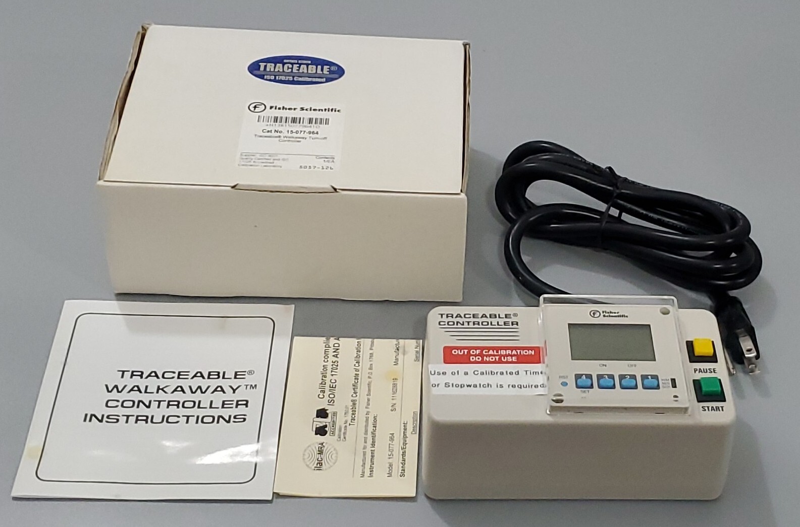 *BRAND NEW* Fisher Scientific 15-077-964 Traceable Walkaway Turn-Off Controller