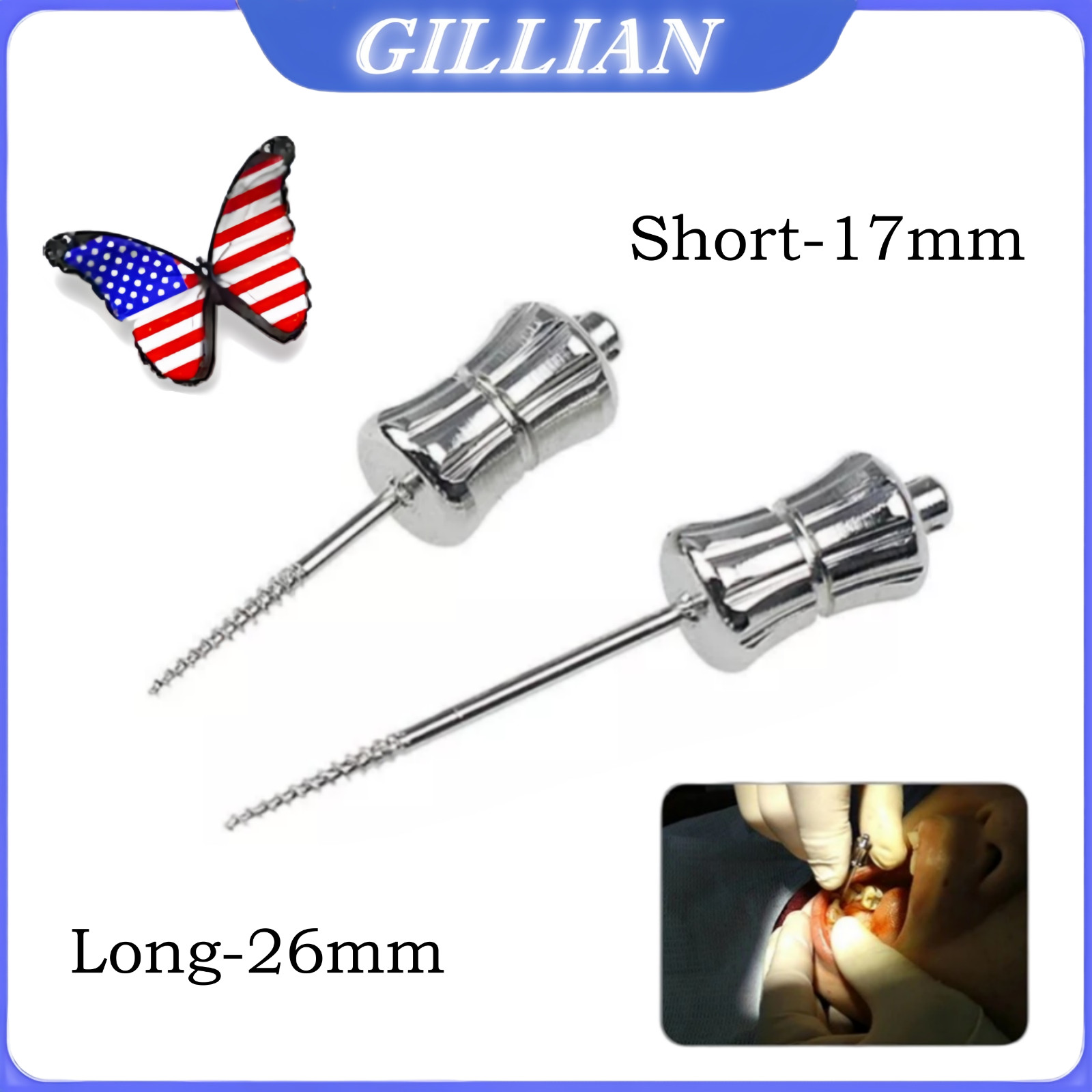 1X Dental Broken Root Remnant Extractor Endodontics Apical Root Fragments Drills