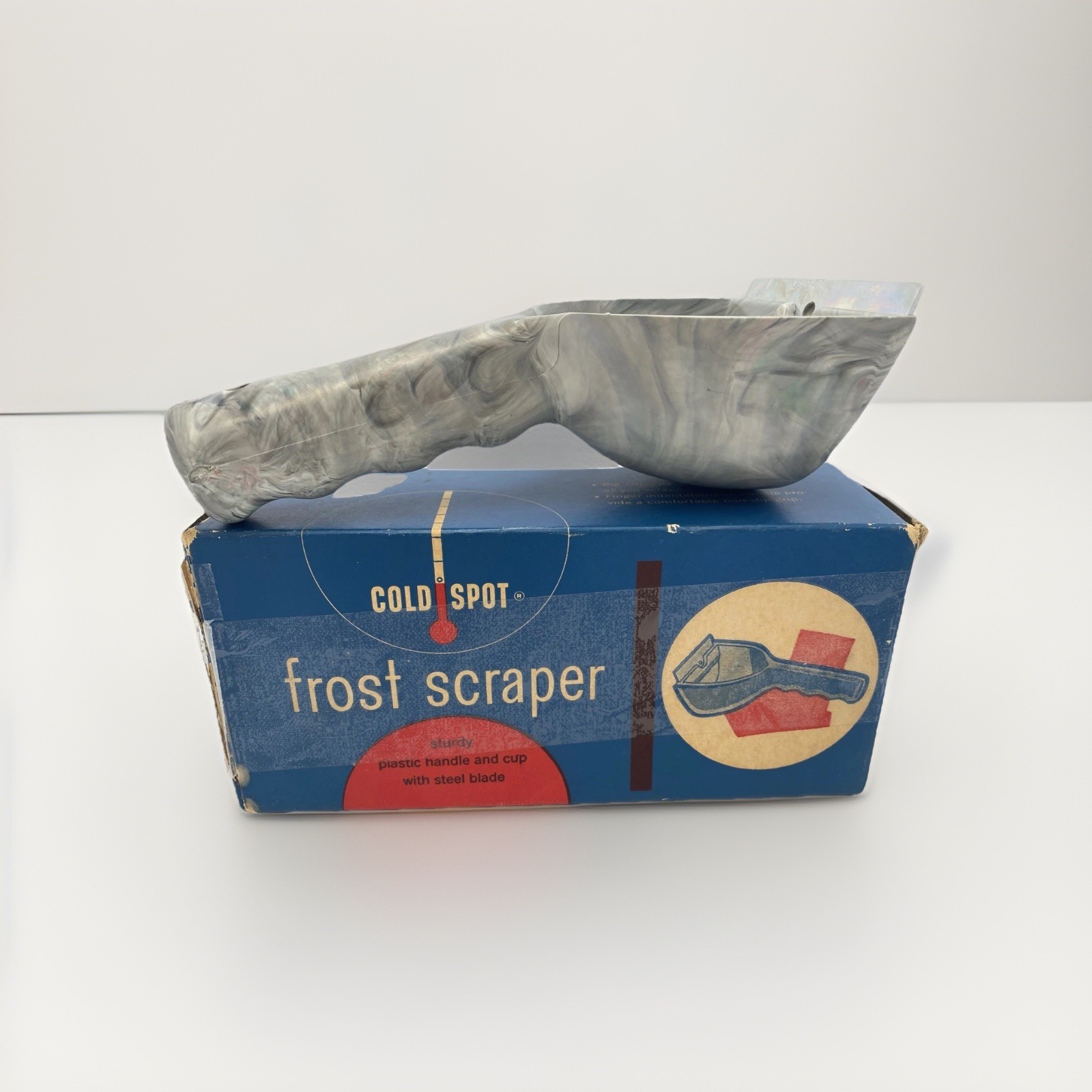 VINTAGE Cold Spot Frost Scraper, Sears & Roebucks, Original Box, 7 Inch, 1960's