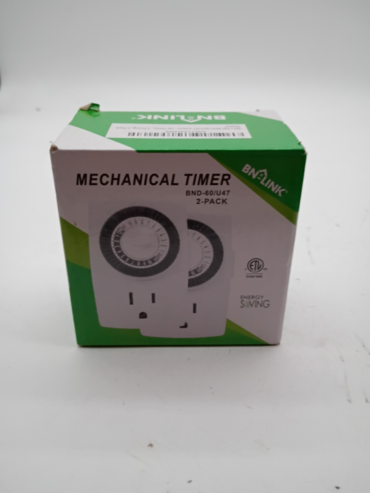 BN-LINK FBA_BND-60/U47 Mechanical Outlet Timer - 2 Pack