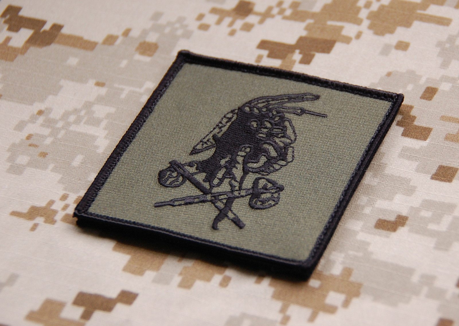 NSWDG Red Squadron Team Patch OD Version AOR2 DEVGRU ST6 Red Team Bin Laden Raid