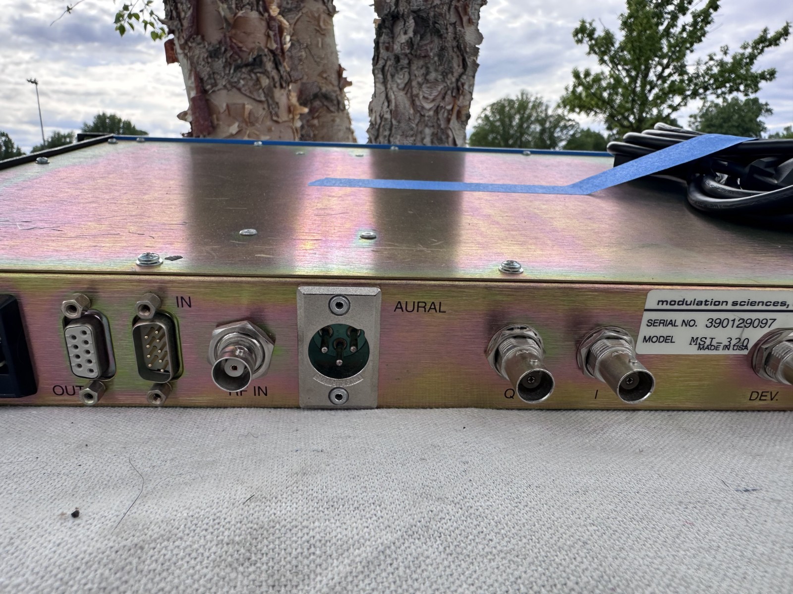 Modulation Sciences MSI-320 Precision Video Demodulator Broadcast / RF /Lab Rack