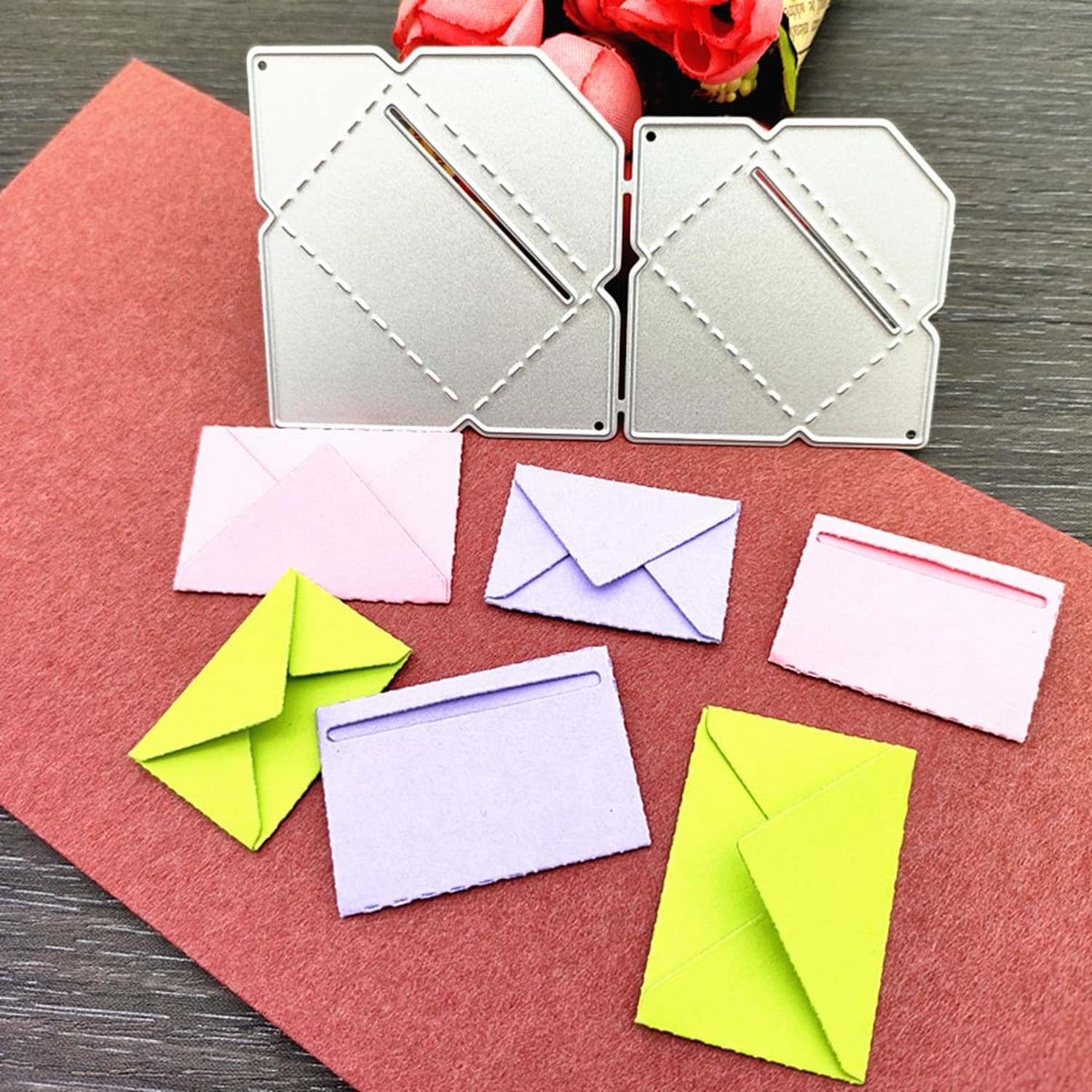 Envelopes Metal Die Cuts, Envelopes Metal Cutting Dies Cut Stencils Card Pape...