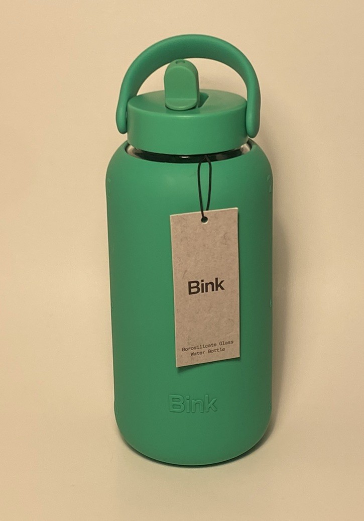 Bink 27oz Day Water Bottle Flip Cap Emerald