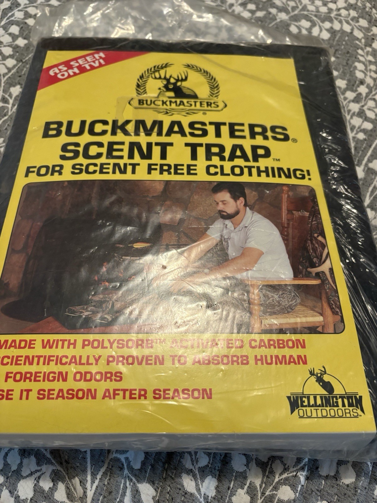 NEW NIP Buckmasters Scent Trap for scent free clothes Wellinton outdoors