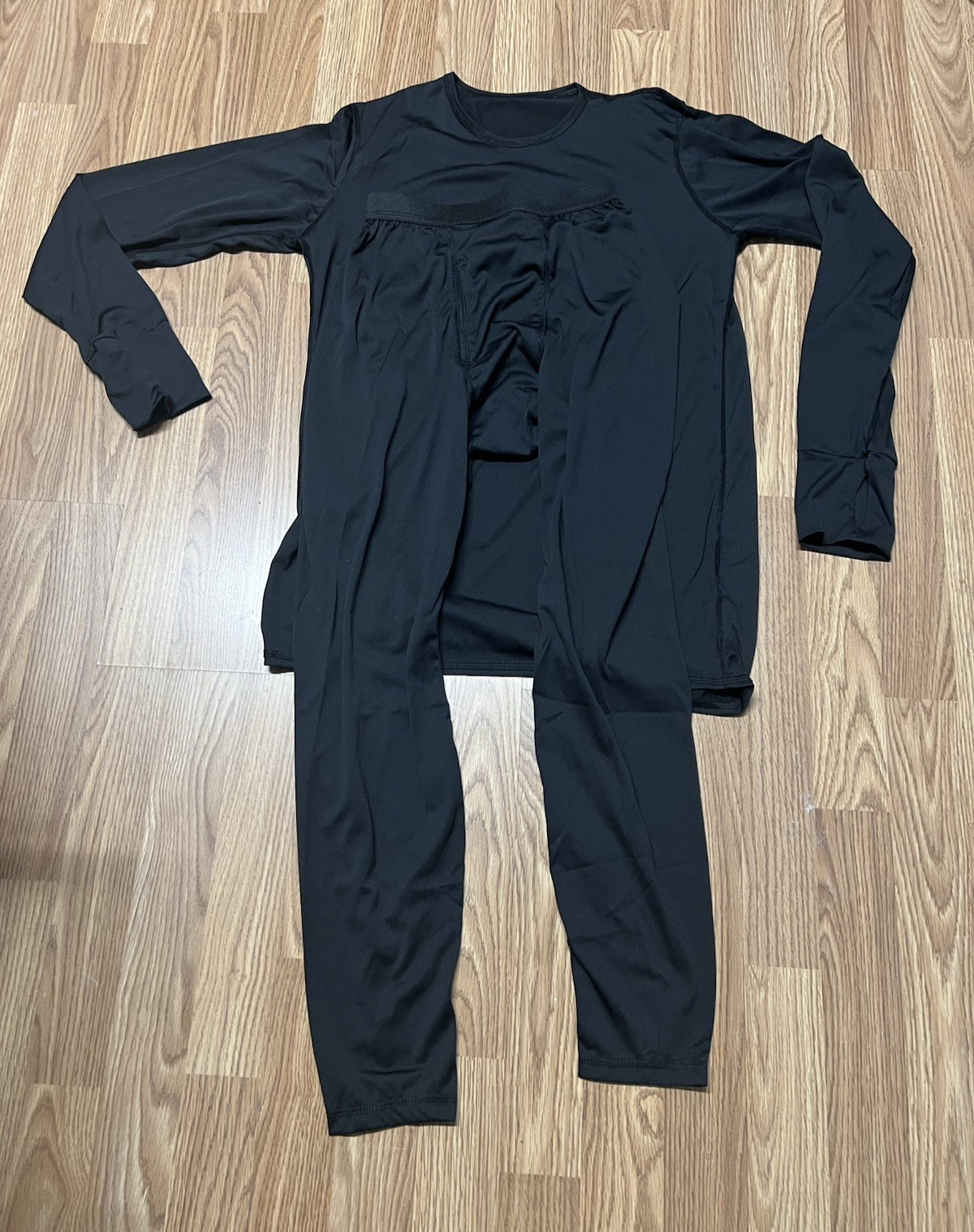 Black silky set Size Small Regular Used