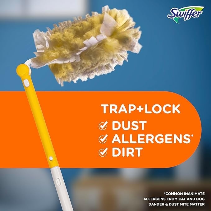Duster Heavy Duty 3 ft Extendable Handle Starter Kit with 3 Refills