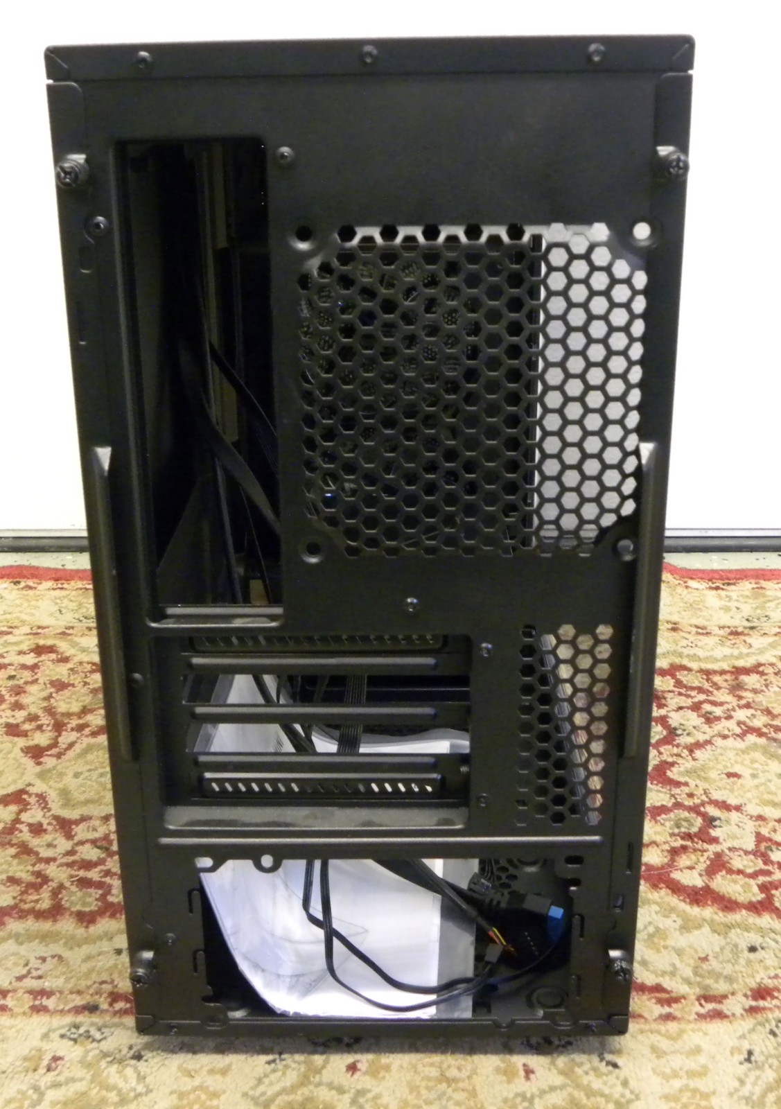 FRACTAL G MINI ATX Mid Tower Computer Case ITX Clear Window FD-CA-FOCUS-MINI-BK