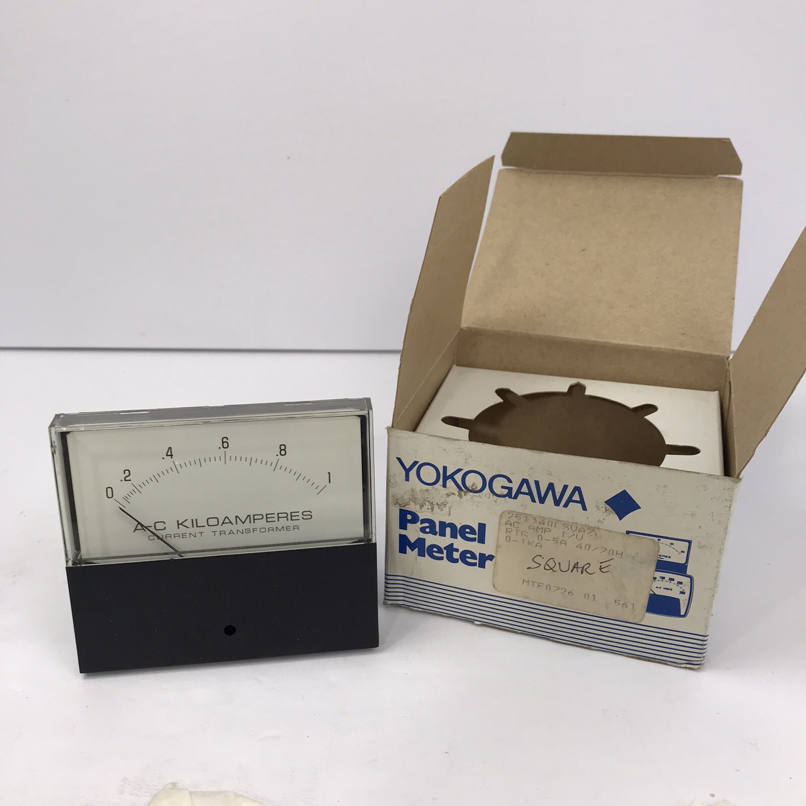 Yokogawa 251340LSVA7 Panel Meter A-C Kiloamperes Current Transformer~NEW~