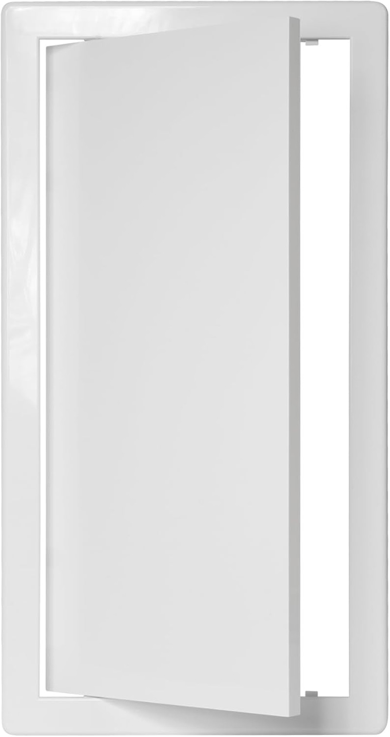 Vent Systems White ABS Plastic Access Panel 8 X 16 Inch (Cut-Out) - Access Panel