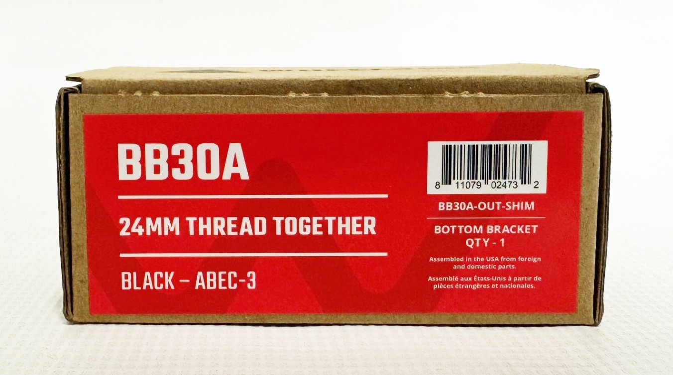 Wheels Mfg BB30A Frame to Hollowtech II Spindle Outboard Thread Together Btm BKT