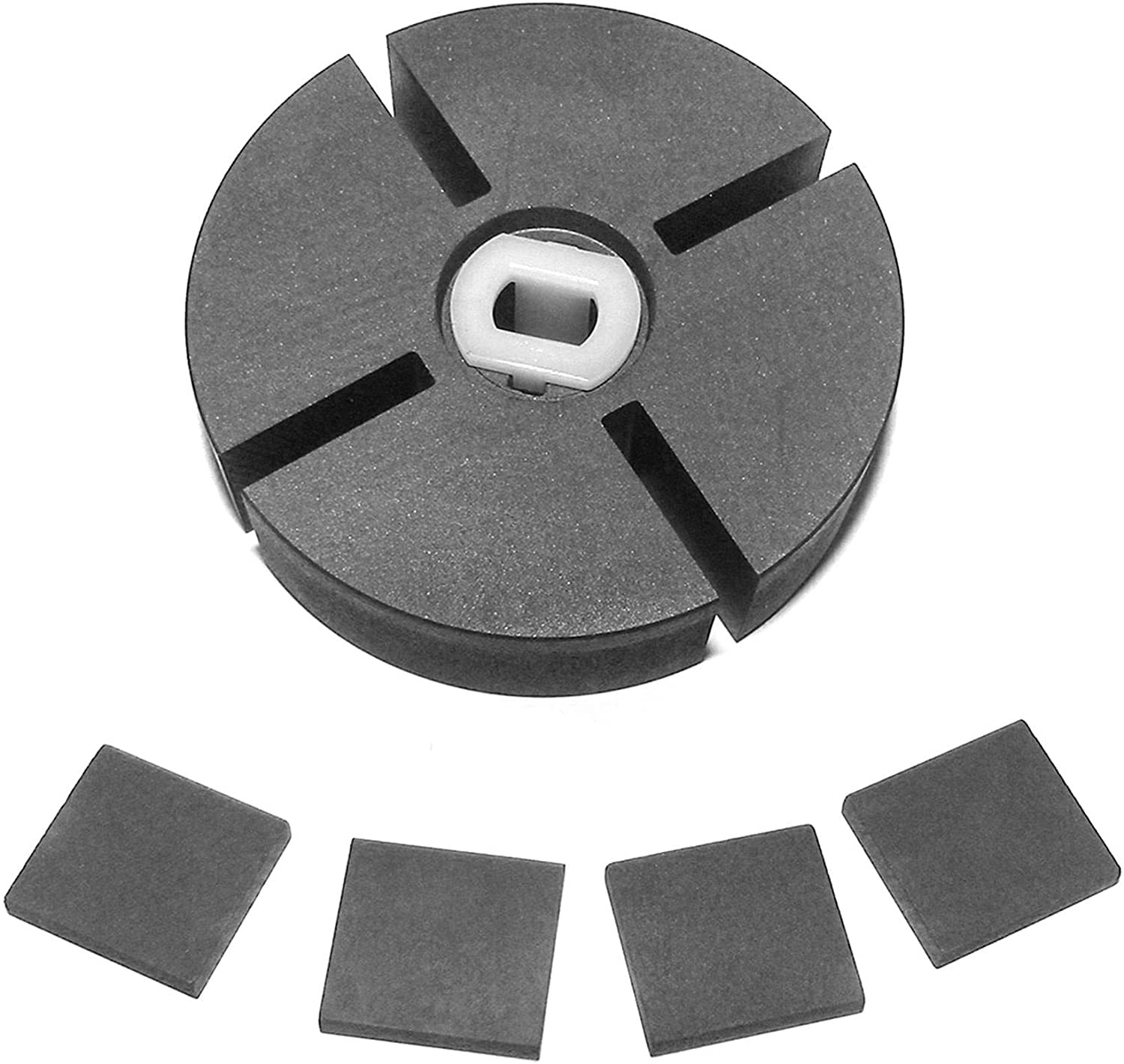 New Replacement PP204, HA3004 1/2" Rotor Kit for Desa, Reddy, Master black