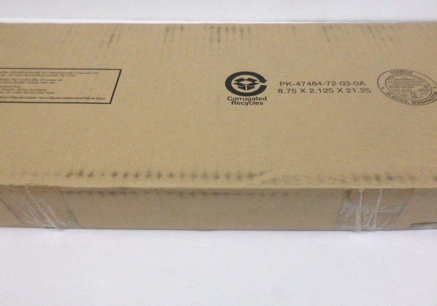 Leviton E2XHD-CMB Rear Cable Manager Black NOS OPEN BOX**