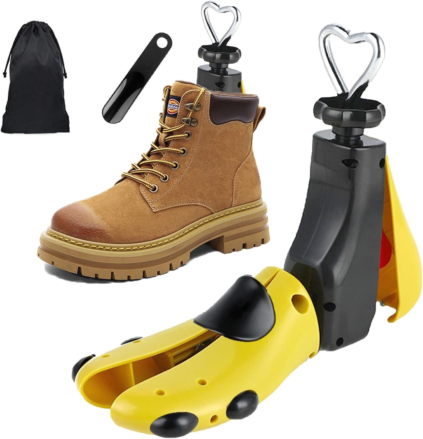 Hormas para estirar zapatos y botas ajustables para pies anchos una pieza