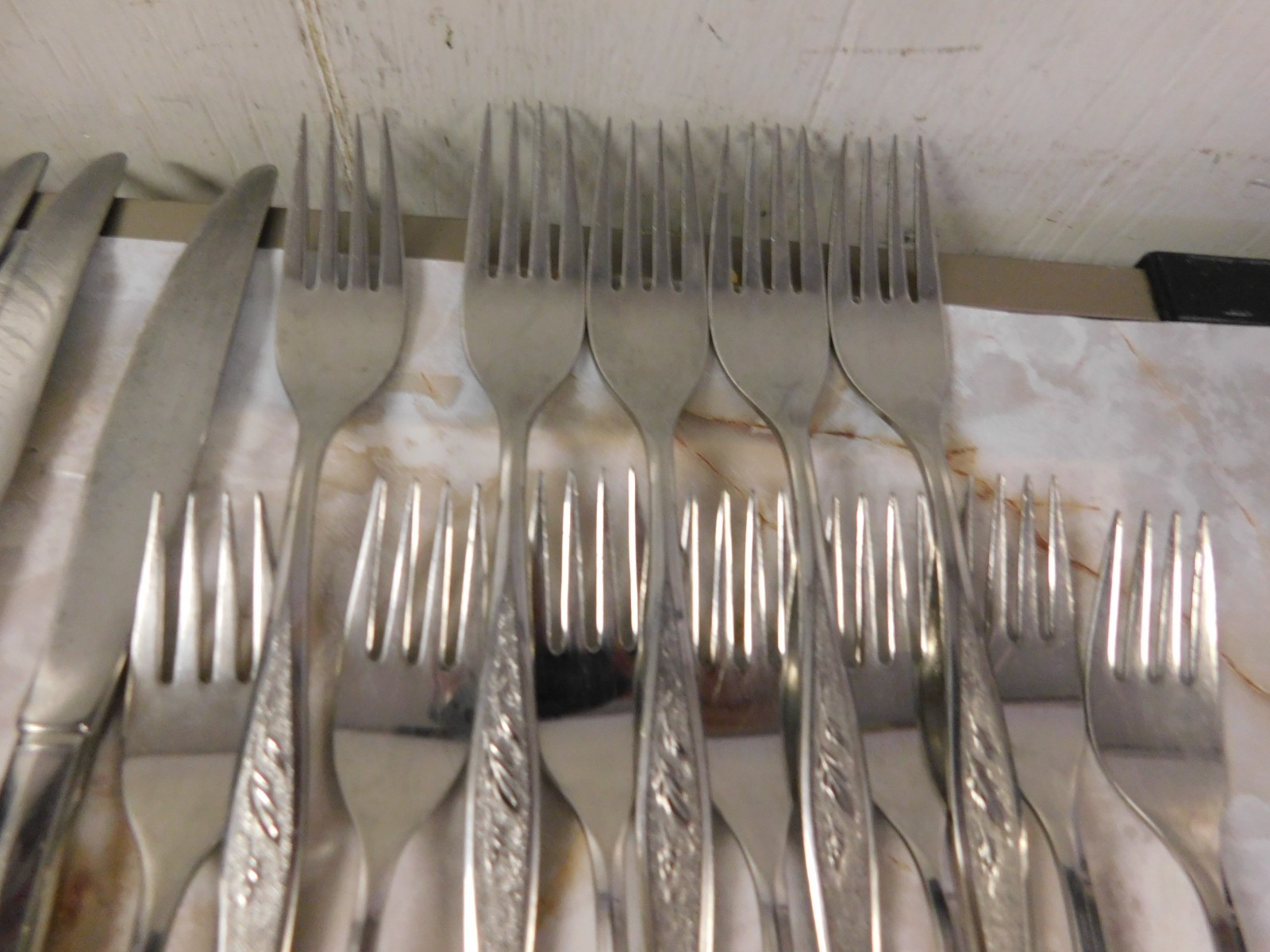 Oneida Community Stainless Steel Flatware set Windmere Pattern