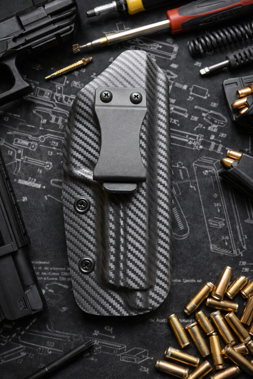 STS Concealment IWB kydex inside carry holster fits PSA Rock 5.7 TB