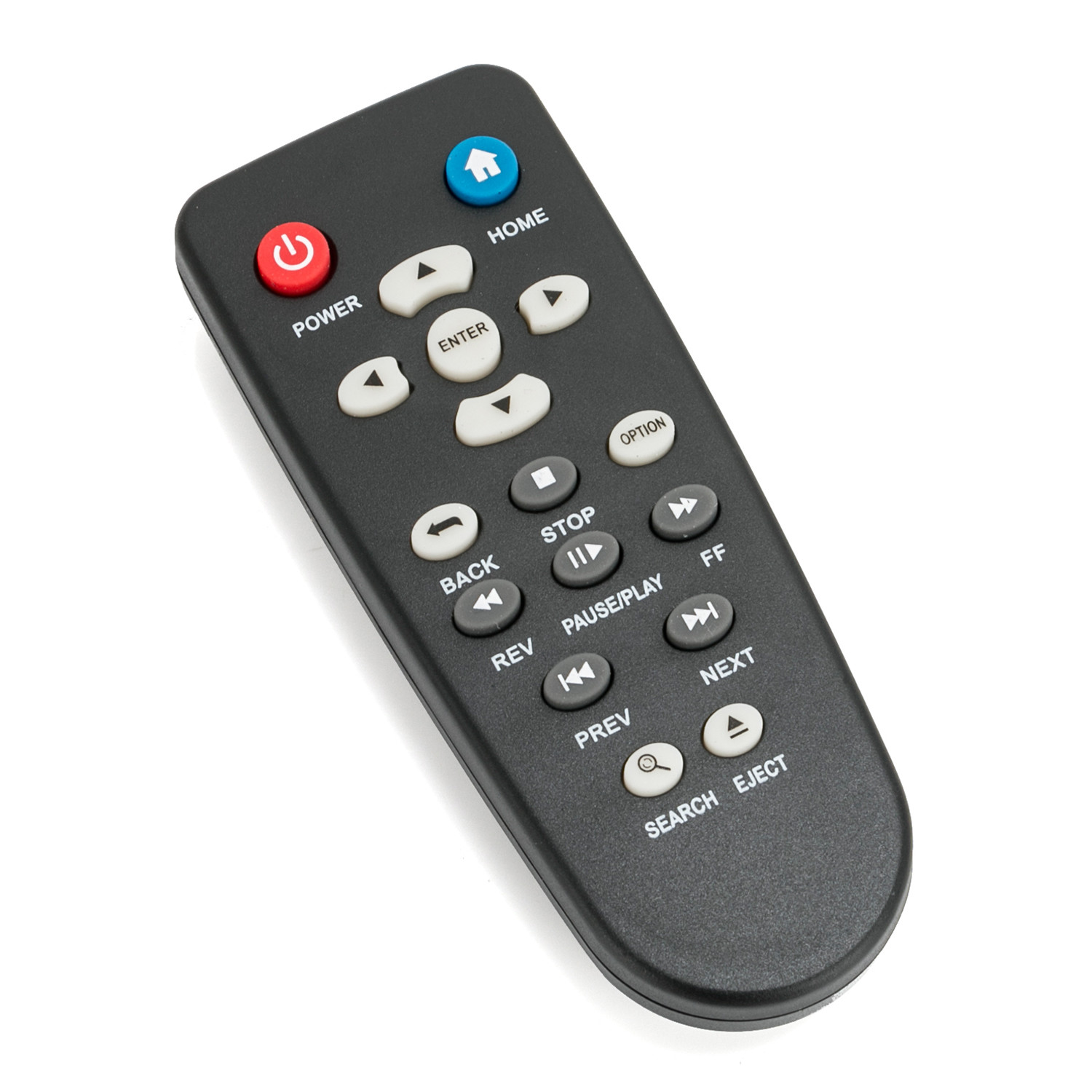 Replace Remote For WD Western Digital Elements TV HD Mini Live Plus Media Player