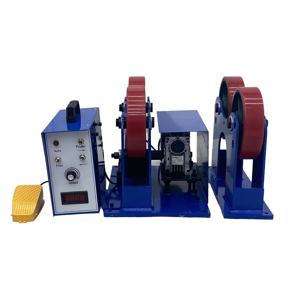 1000kg Turning Roller Welding Supporter Positioner 2"-23.6" Pipe Speed Control