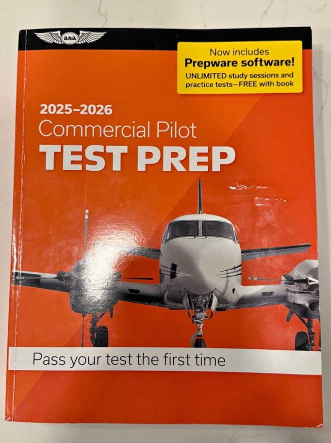 ASA 2025/2026 Commercial Pilot Test Prep