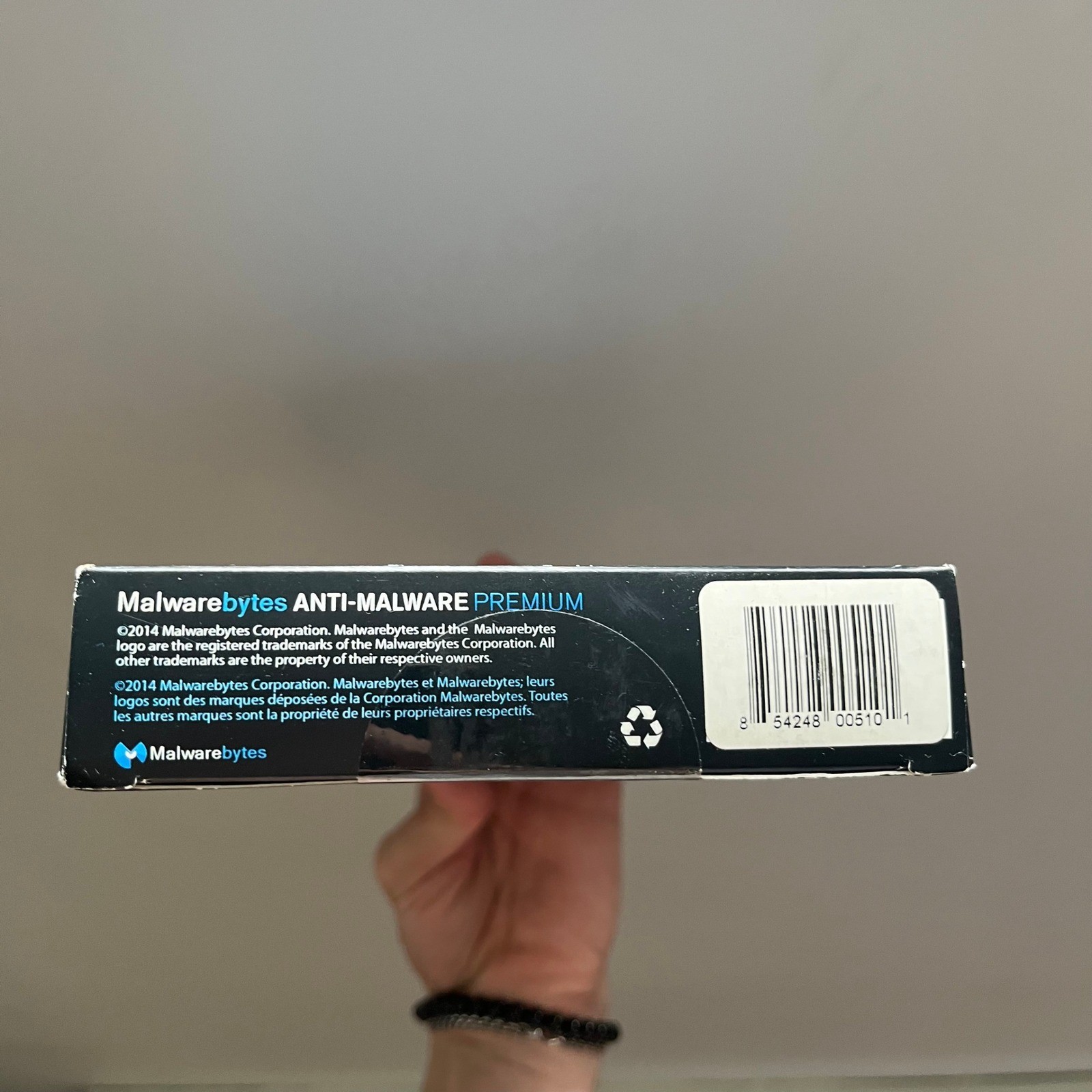 Malwarebytes Anti-Malware Premium 1 Year 3 PCs Windows CD-ROM Retail Box 2014
