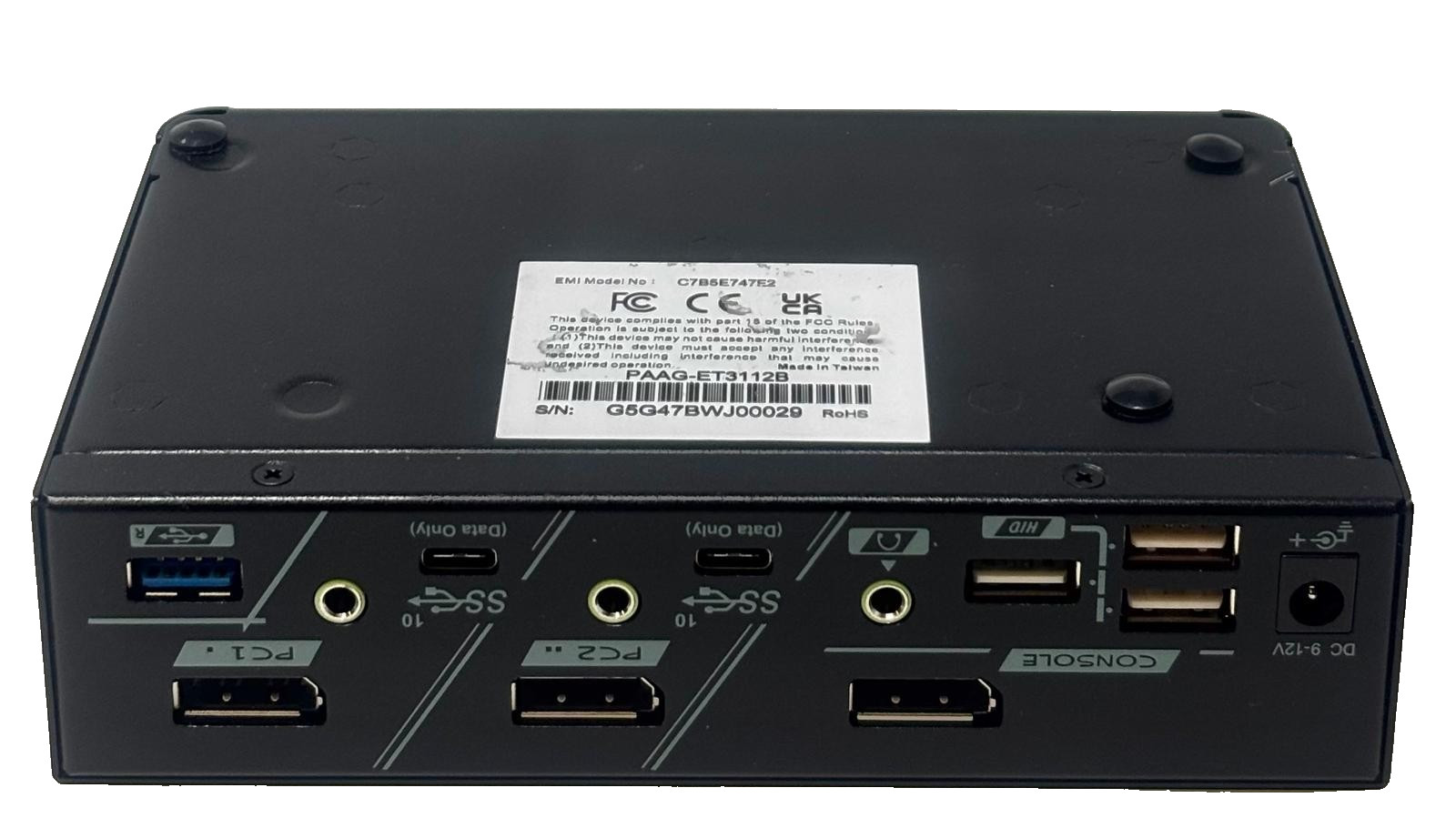 2-Port USB 3.0 SuperSpeed (KVM Switch)